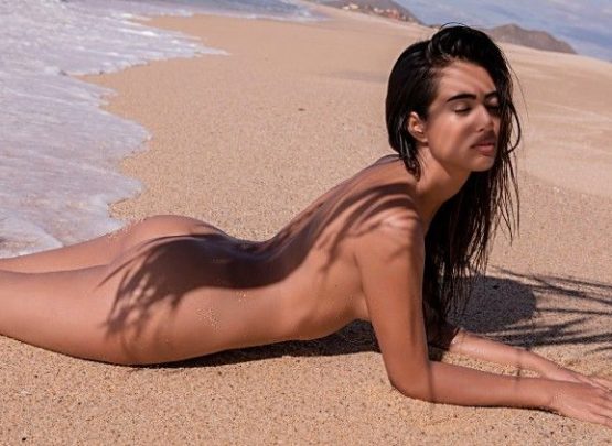 Costa Rican Model Playboy Pictorial. Hispanic Beauty Shoreline Dreams.